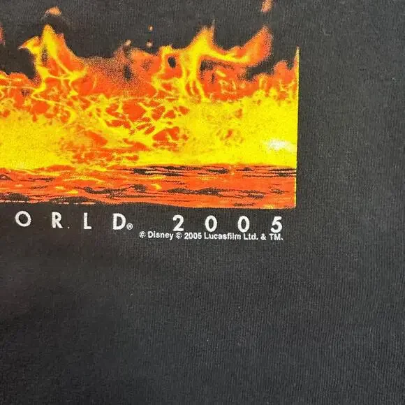 Star Wars Mickey Mouse Mens Shirt Extra Large Black Short Sleeve Walt Disney - Picture 4 of 4